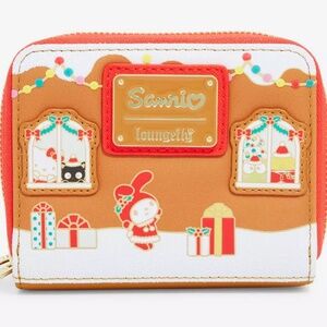 Loungefly Sanrio Gingerbread House Wallet Hello Kitty My Melody Badtz Maru